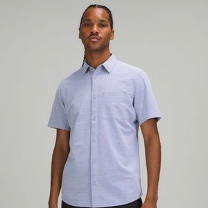 Lululemon commission short sleeve button down - XL